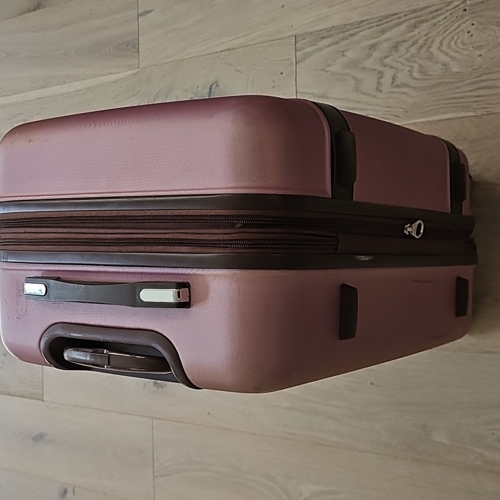 Samsonite Pink Hardshell Medium Luggage - Picture 6 of 15